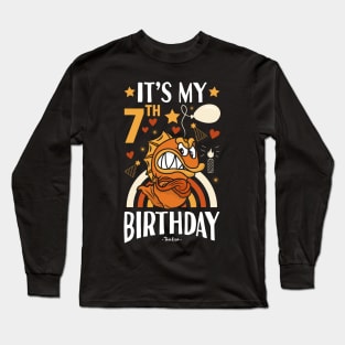 7th Birthday Fish Long Sleeve T-Shirt